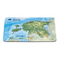 Magnet with 3D Estonia Map, 94 x 62mm