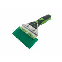 GHS PU SQUEEGEE WITH HANDLE, SOFT GREEN, 110 mm