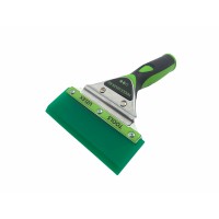 GHS PU SQUEEGEE WITH HANDLE, SOFT GREEN, 140 mm