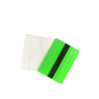 “EASY STICK” rakelis 4" (zaļš,mīksts) ar dubulto mikrofibras apvalku